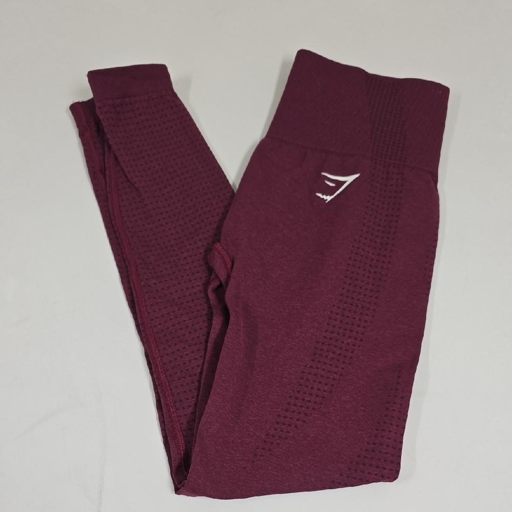 Gymshark Burgandy Vital Leggings